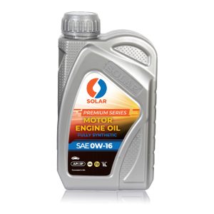 Solar Premium 0W-16 API SP Motor Oil – Full Synthetic Oil